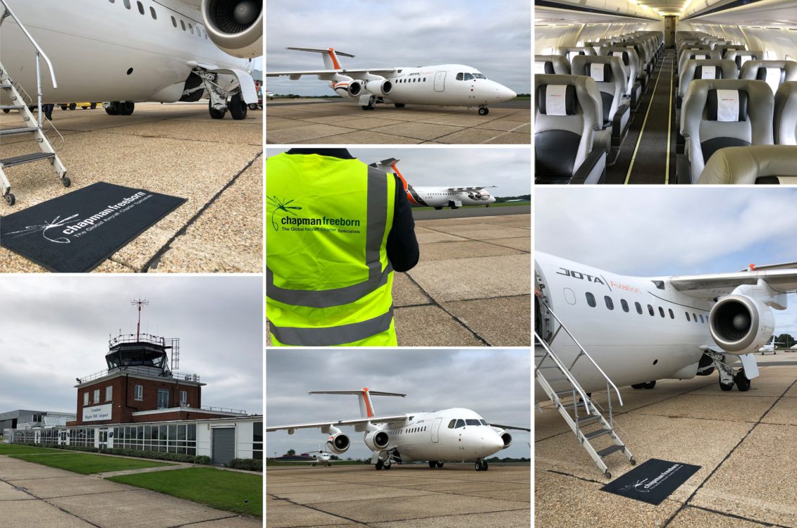 Group air charter to France