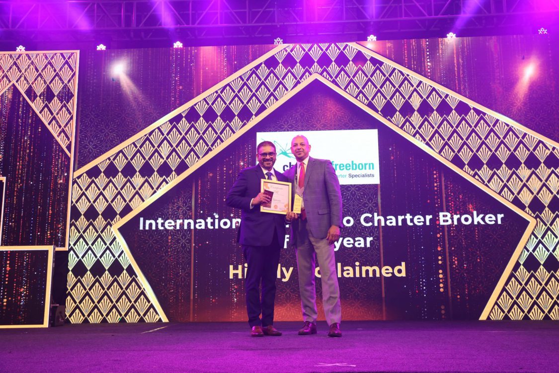 Celebration of Air cargo charter of the year 2023