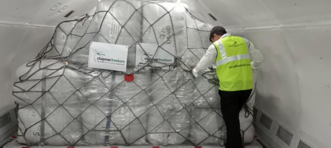 Chapman Freeborn delivering lifesaving aid to turkey
