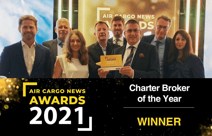 Chapman Freeborn celebrating Charter Broker of the Year