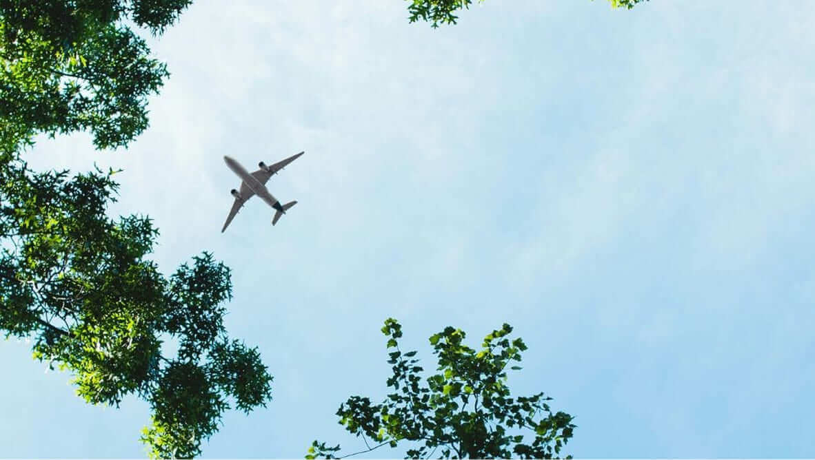 Private jet on tarmac with Middle East skyline from IMEA image bank