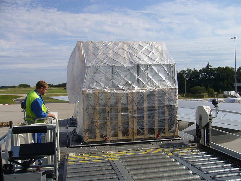 careful handling of fragile cargo