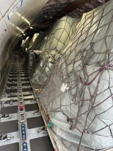 Cargo in aircraft