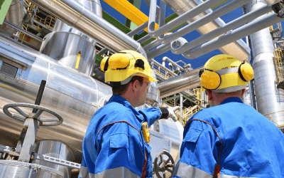 Engineers Overseeing Oil and Gas Operations