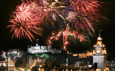 Private Jet to Edinburgh Festivals: Luxury Travel 2025
