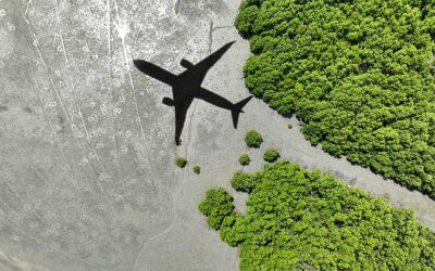 Private jet charter airplane heading to AFCON 2025
